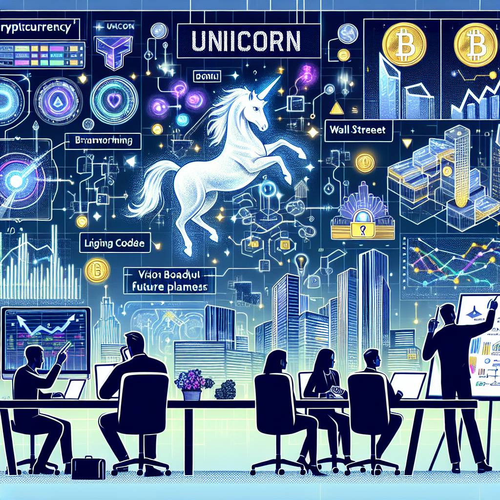 Quelles sont les caractéristiques clés d'une société de licorne dans le secteur de la cryptomonnaie ?