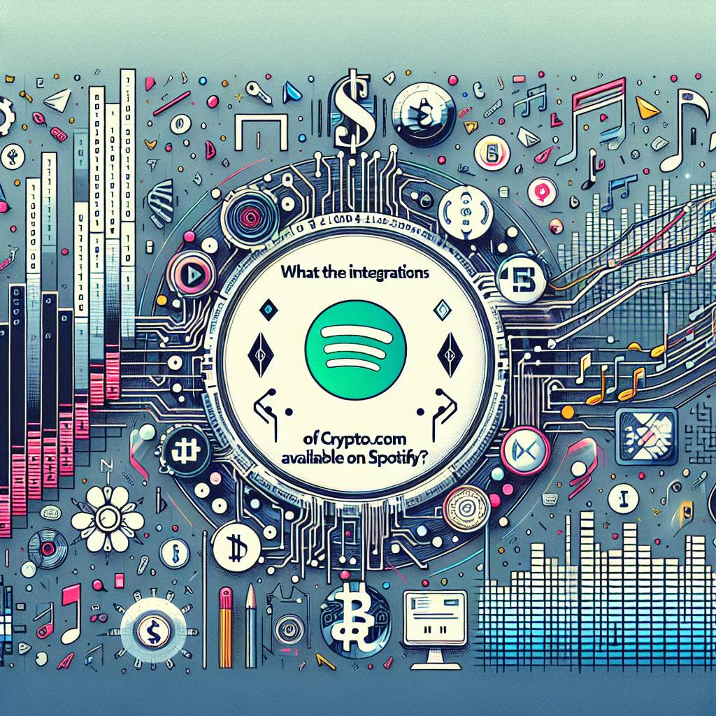 Quelles sont les intégrations de crypto.com disponibles sur Spotify ?