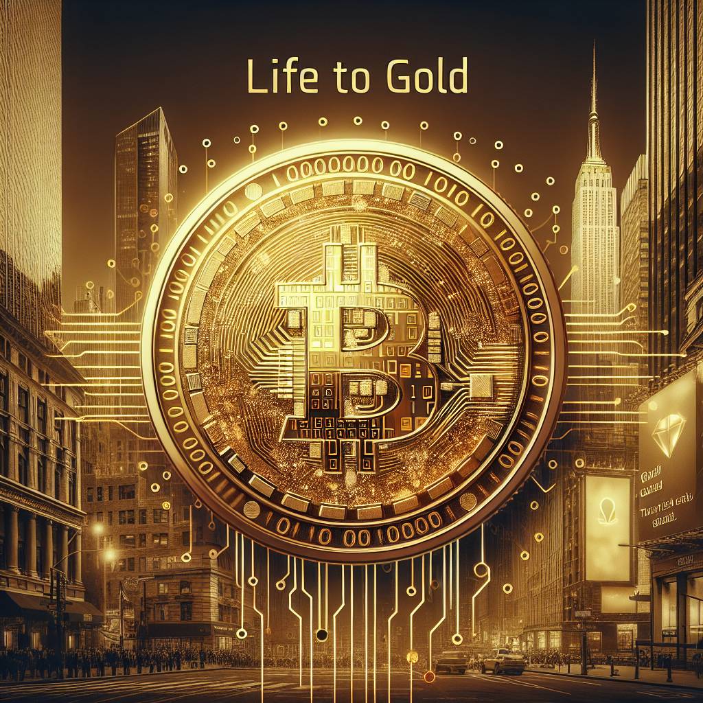 Qu'est-ce que signifie 'life to gold' dans le contexte des cryptomonnaies ?