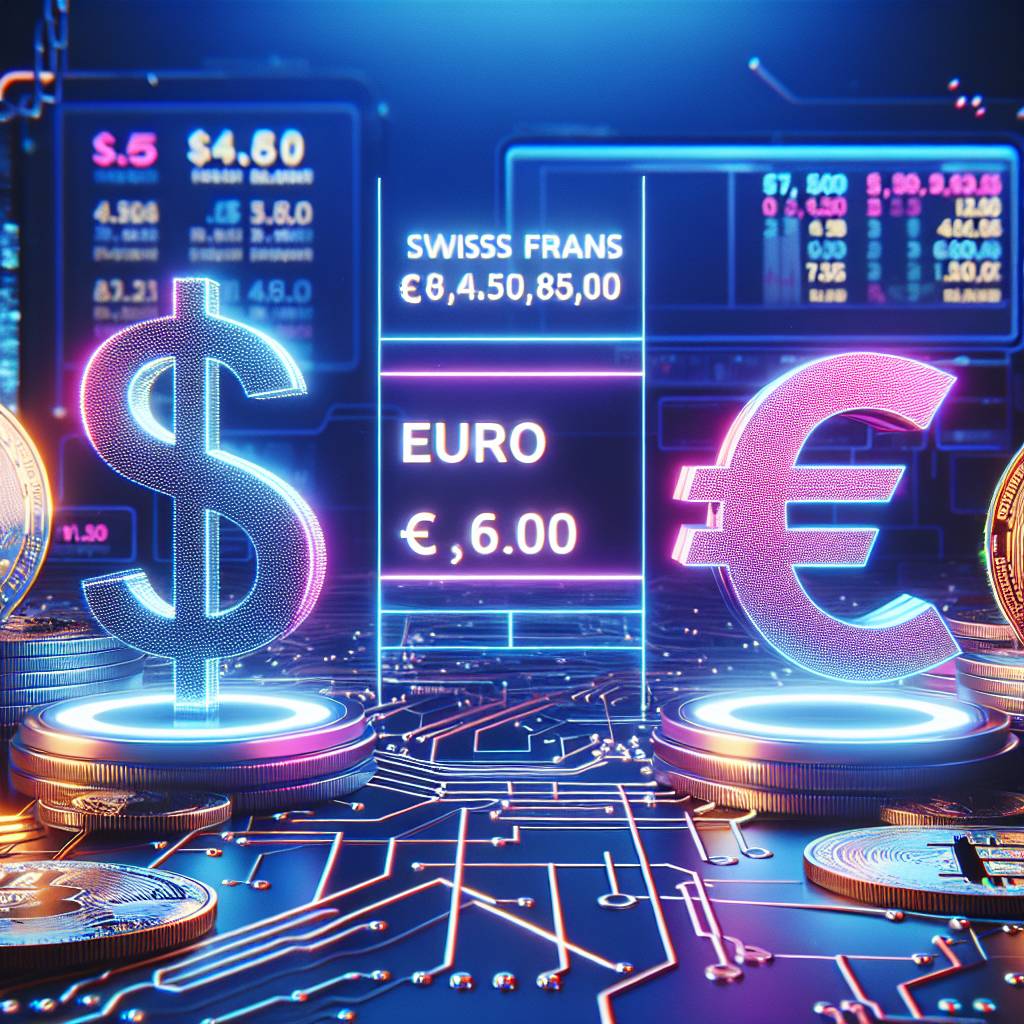 Est-ce que l'euro a une valeur équivalente en dollars dans le domaine de la cryptocurrency ?