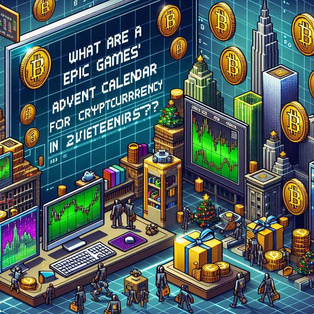 Quelles sont les offres du calendrier de l'avent d'Epic Games en 2022 pour les amateurs de cryptomonnaies ?