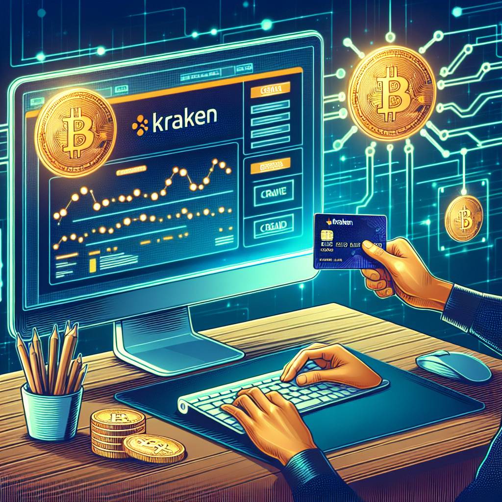 Quelle est la procédure pour acheter des bitcoins sur Kraken en utilisant une carte de crédit ?