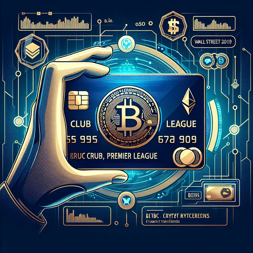 Quelles sont les fonctionnalités clés d'une carte Club Premier League pour faciliter les échanges de cryptomonnaie ?