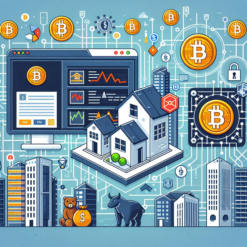 Comment investir dans l'immobilier avec des cryptomonnaies en utilisant une banque en ligne ?