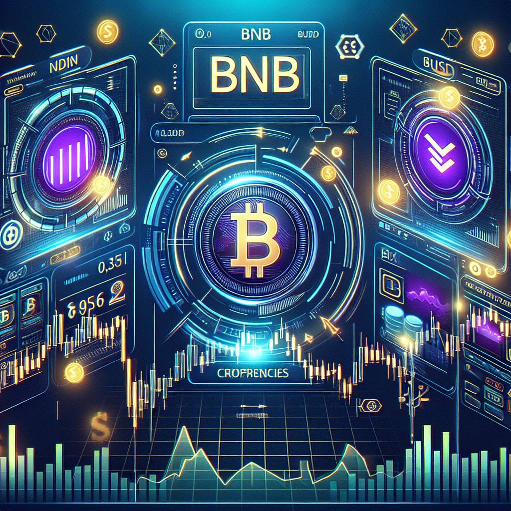 Comment puis-je échanger BNB contre BUSD sur une plateforme de trading de cryptomonnaie ?