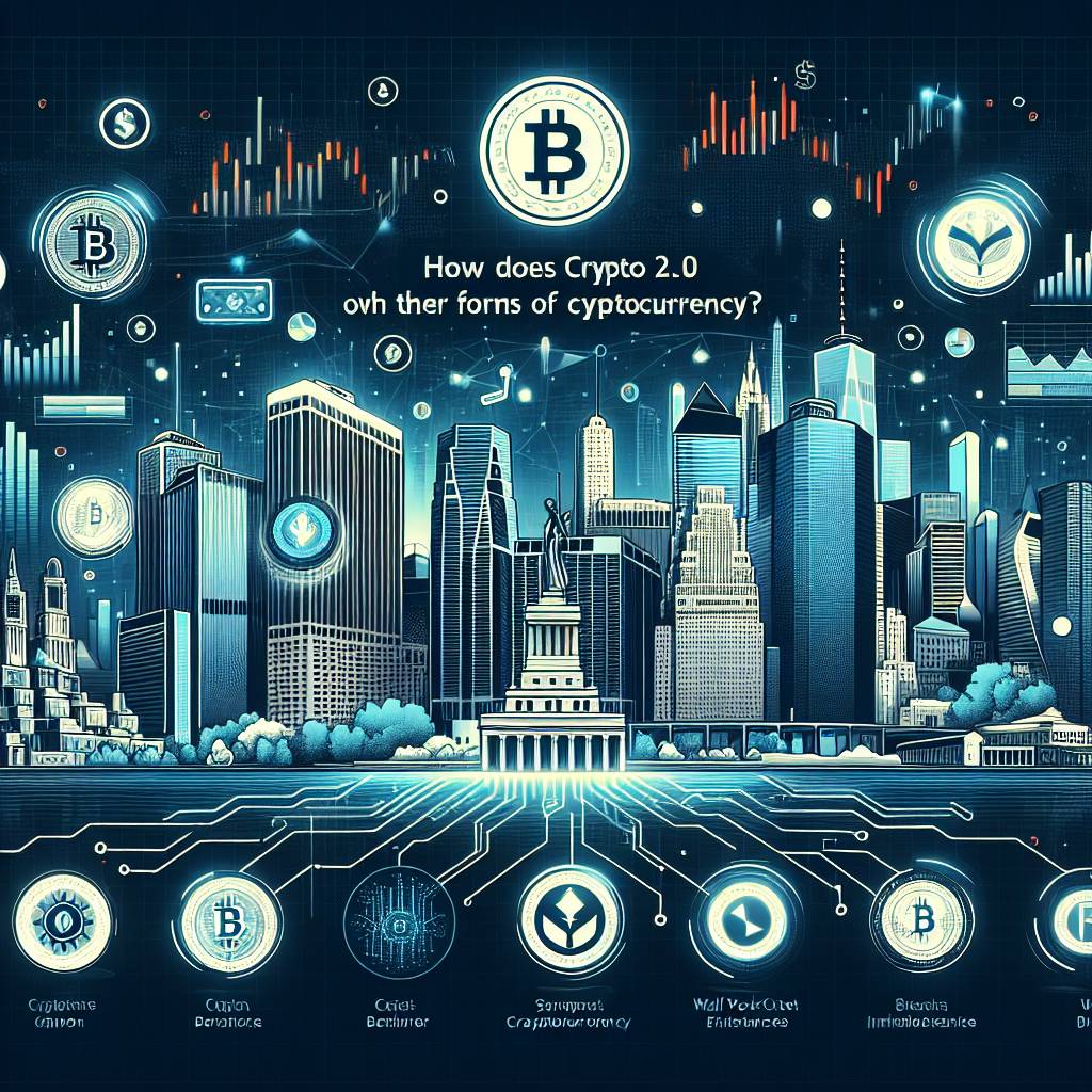 Comment la crypto 2.0 diffère-t-elle des autres formes de crypto-monnaie ?