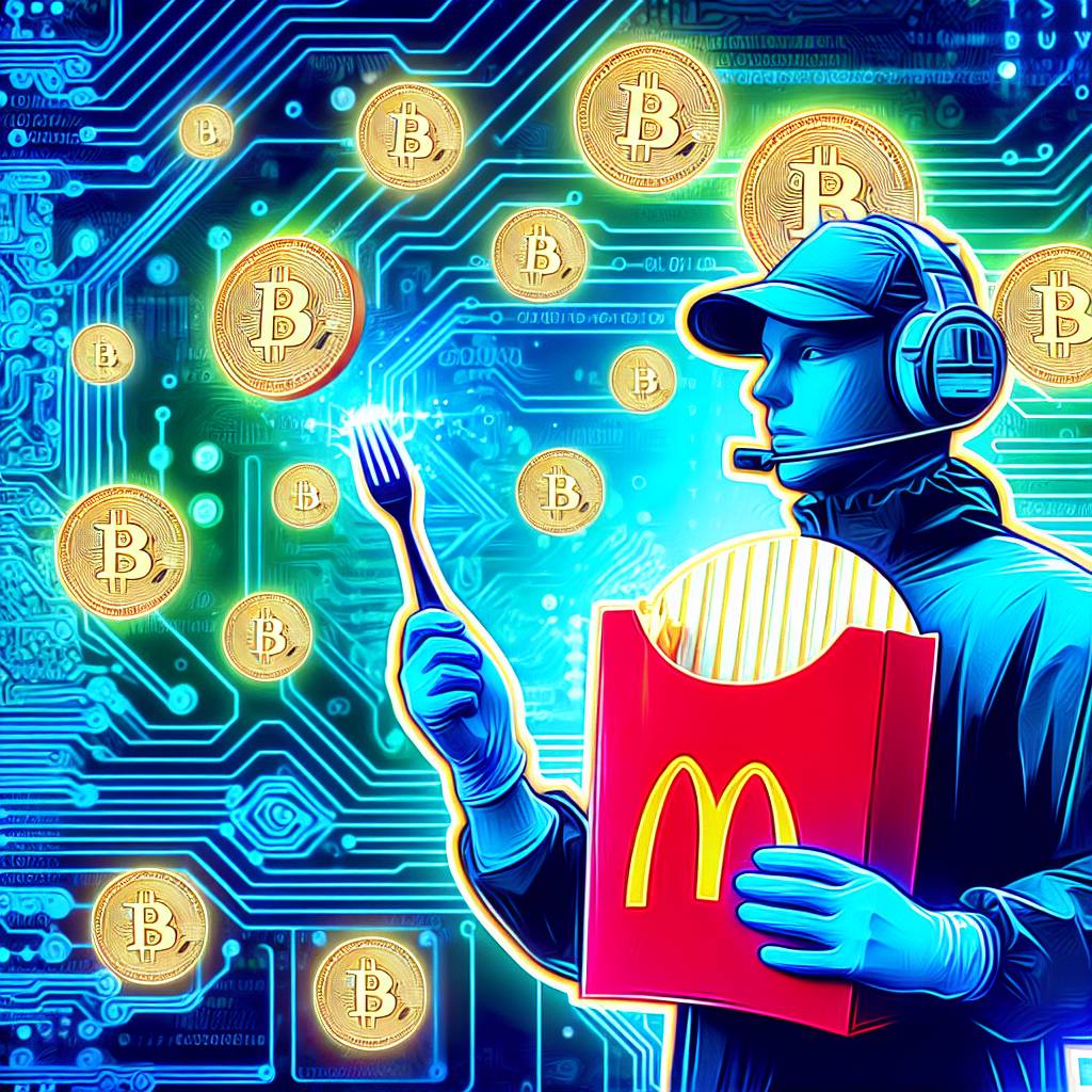 ビットコインを使ってマクドナルドの配達を注文することはできますか？