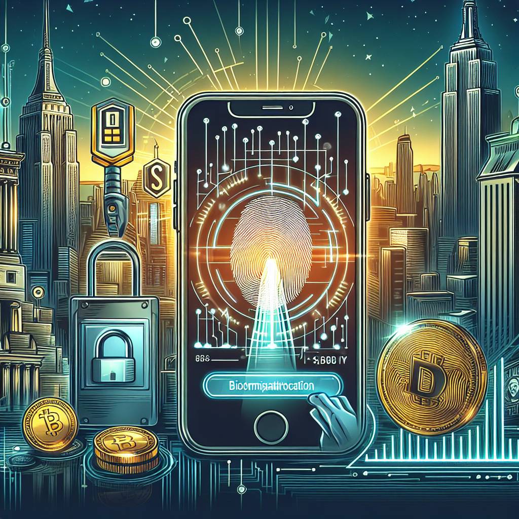 生体認証機能を利用したiPhoneでの仮想通貨ウォレットはありますか？