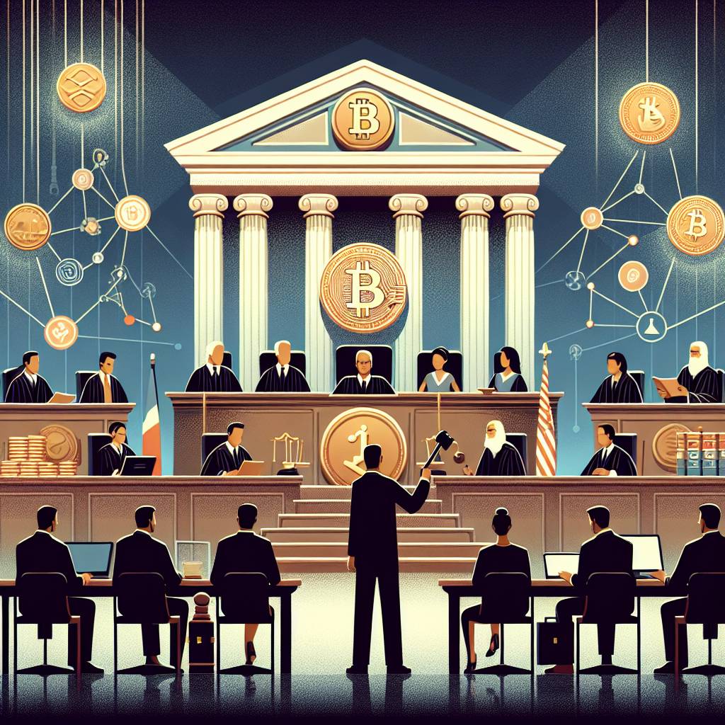 高等裁判所が関与する仮想通貨に関する判例はありますか？