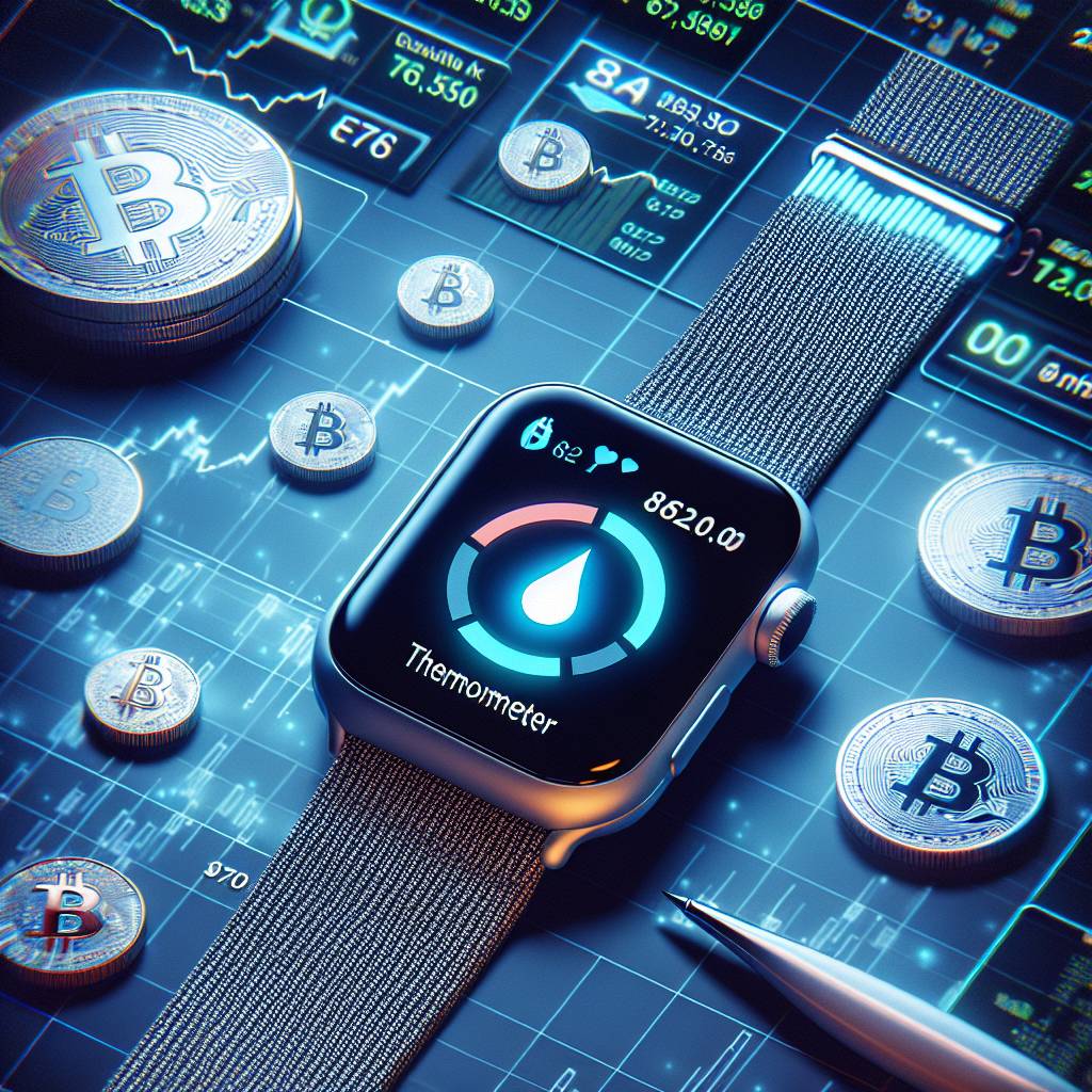 AppleWatchの体温計機能を使って仮想通貨の取引を監視することは可能ですか？