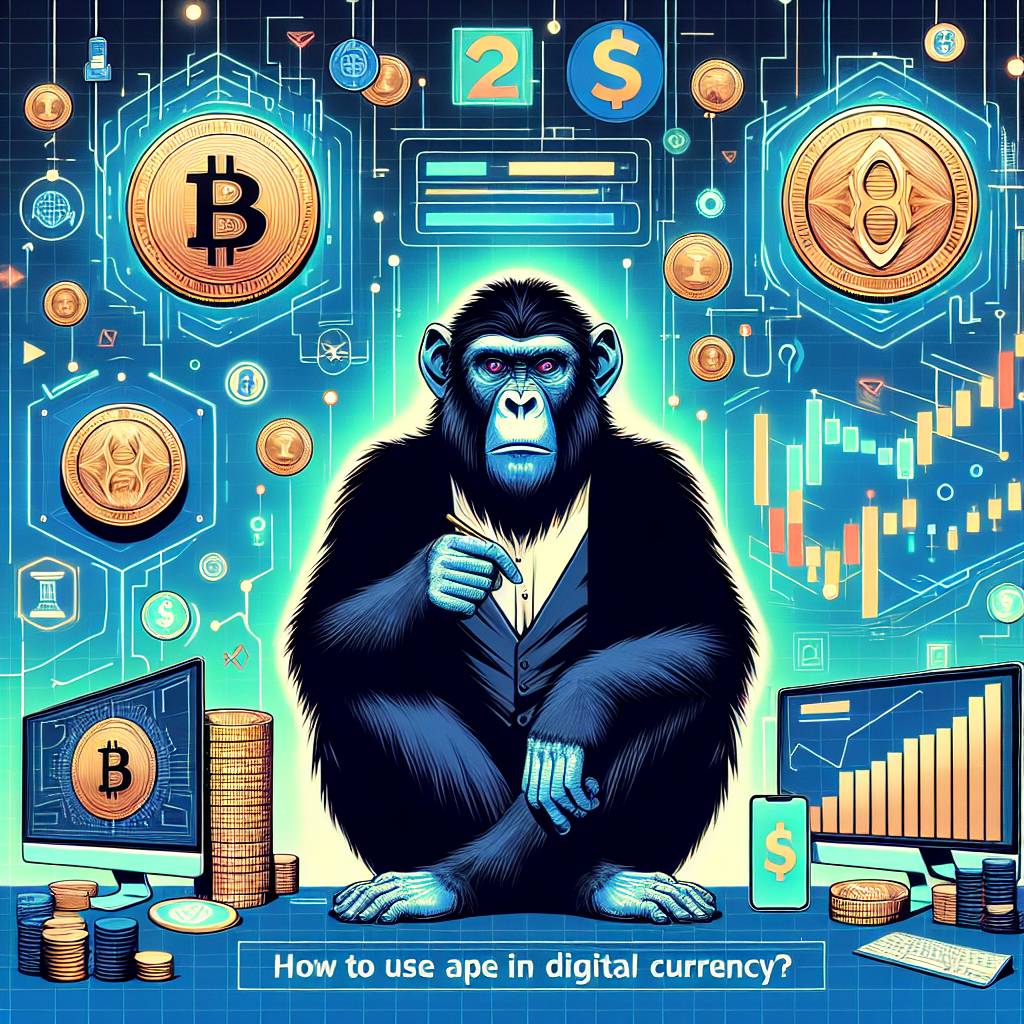 如何在數字貨幣中使用ape？