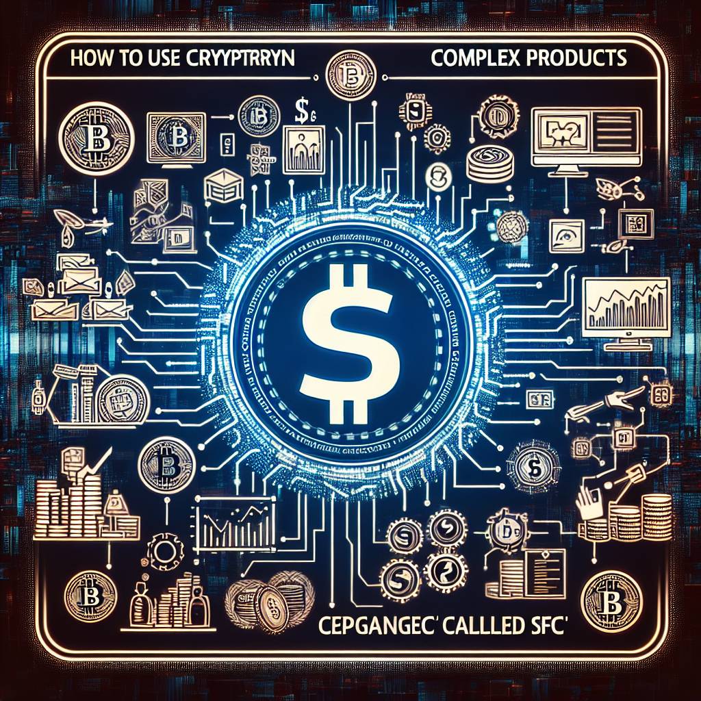 如何使用數字貨幣購買複雜產品SFC？
