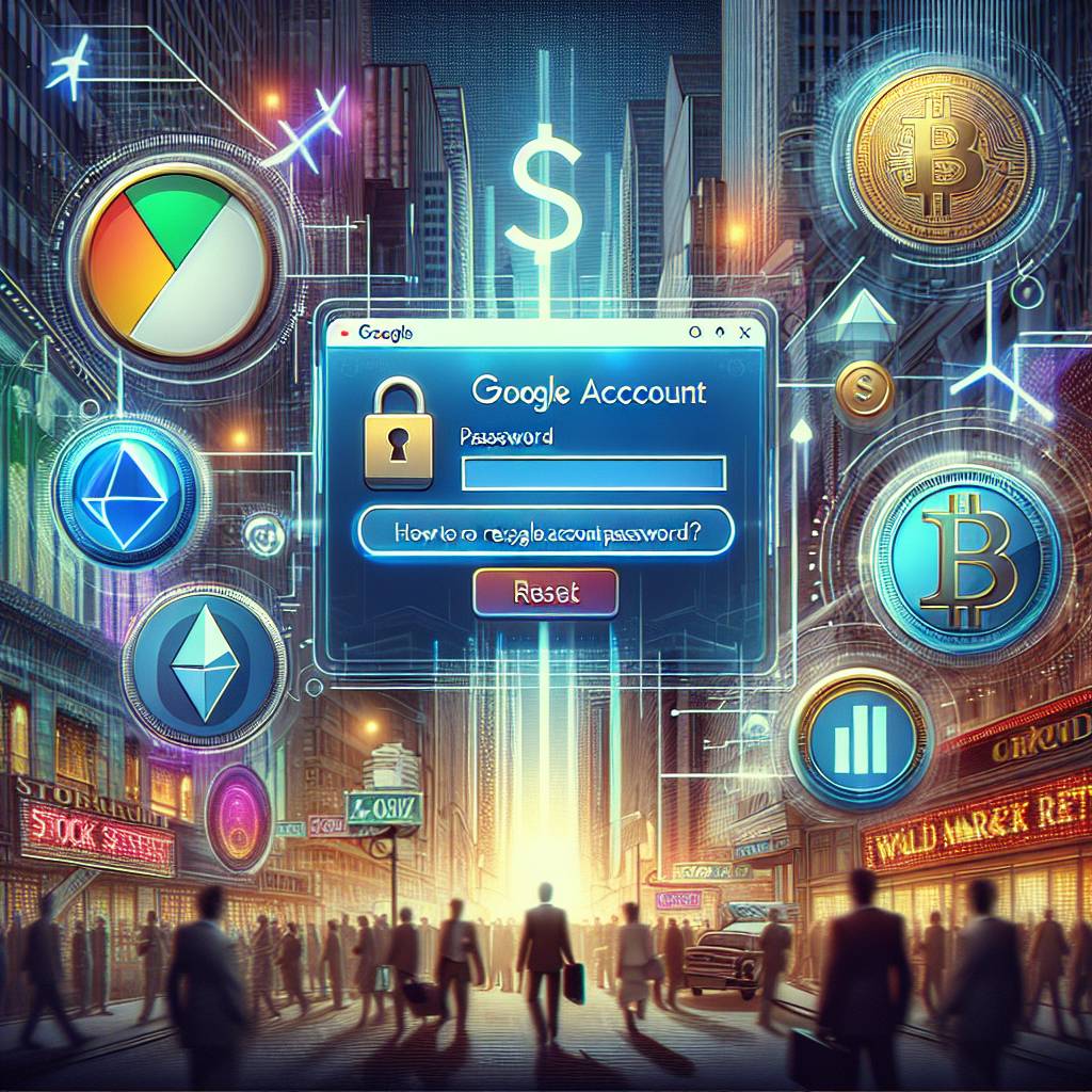 如何在數字貨幣交易所重設Google賬號密碼？