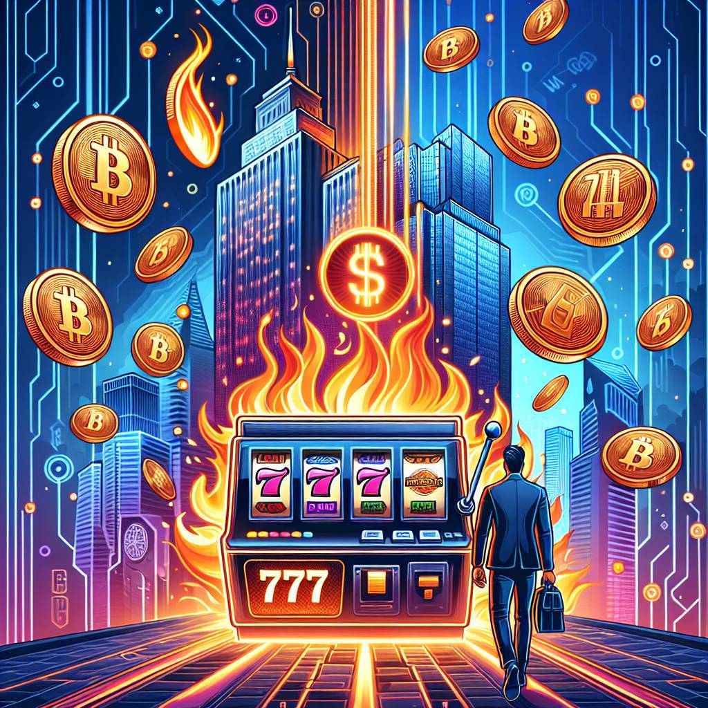 如何在flaming 7 slot machine上使用數字貨幣進行投注？