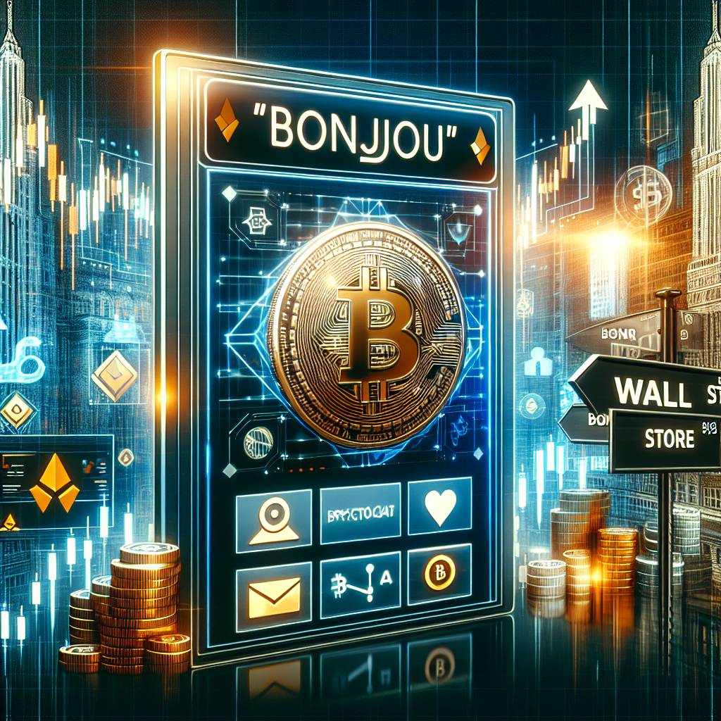 如何在數字貨幣行業中推廣bonjour 分店？