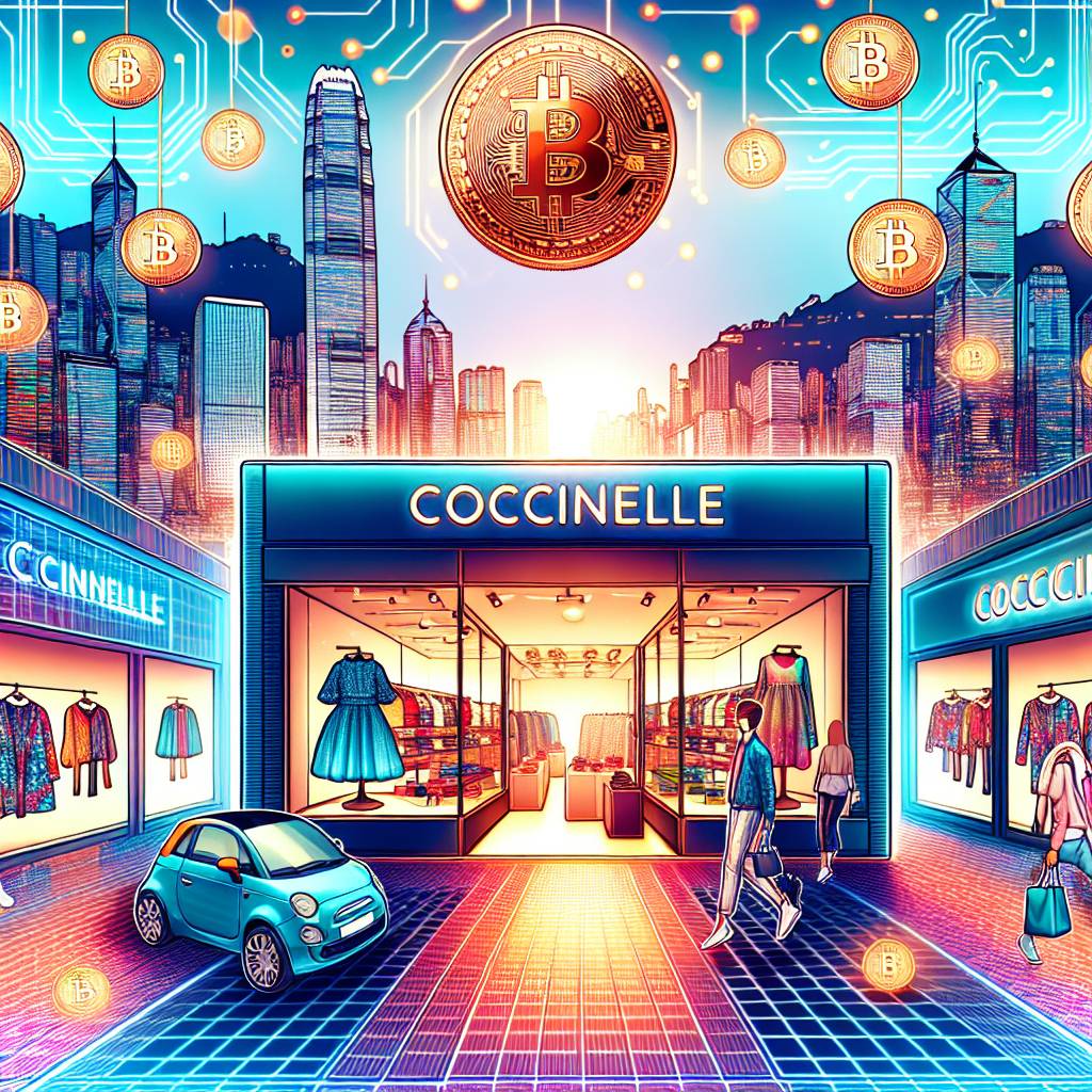 coccinelle香港分店如何接受數字貨幣支付？