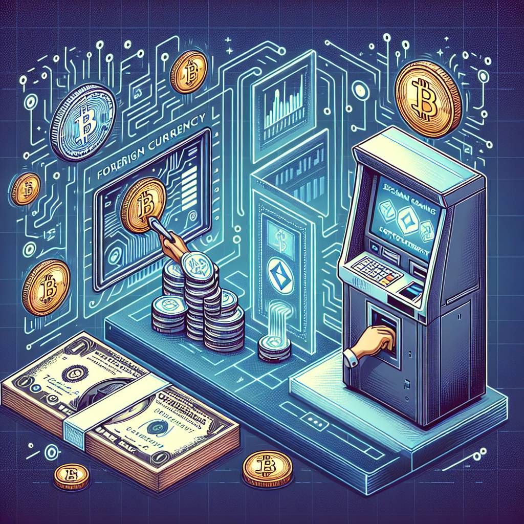 如何使用數字貨幣ATM機將外幣兌換成加密貨幣？