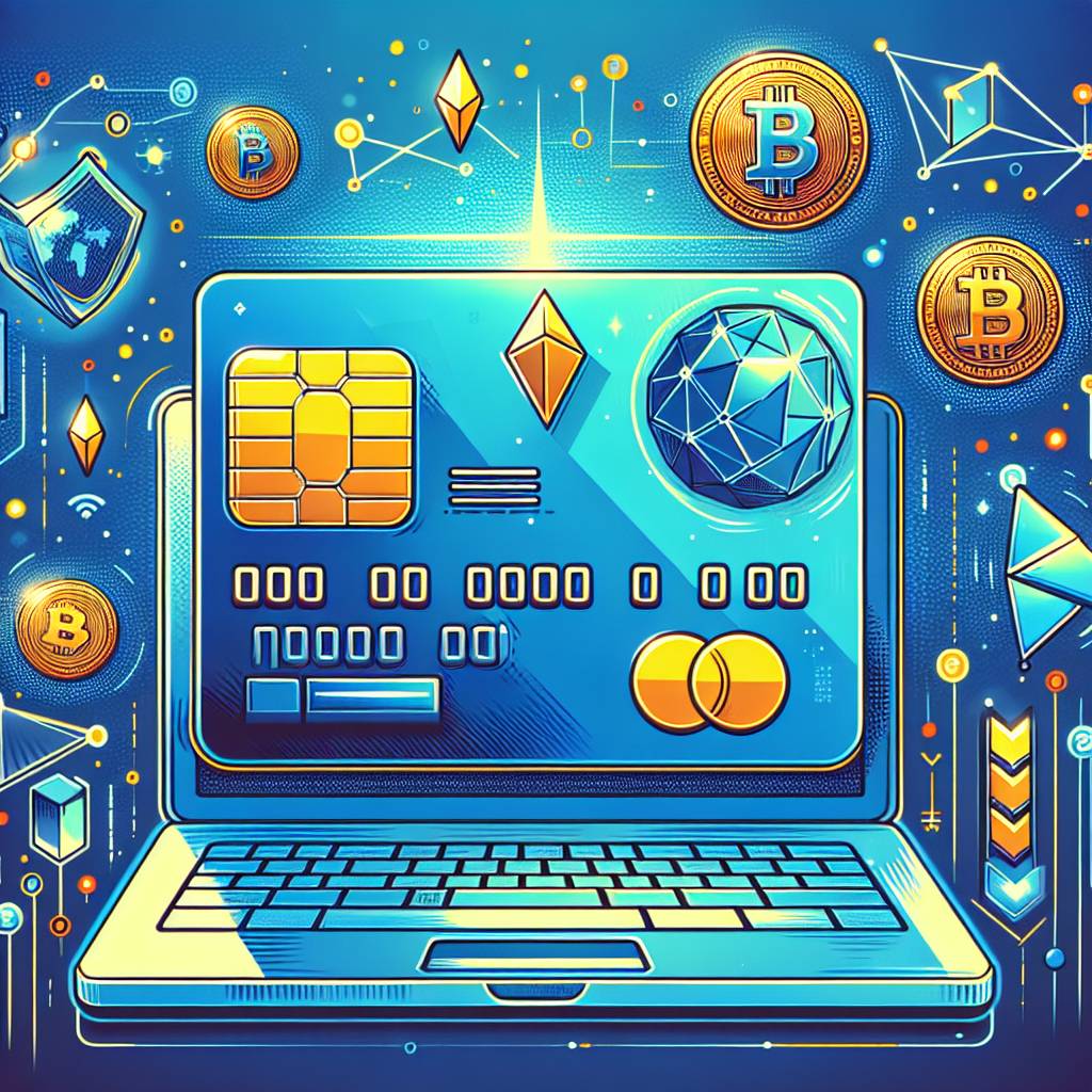 如何使用數字貨幣信用卡進行安全的在線購物？