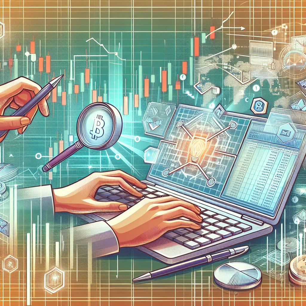 如何使用excel 記帳公式來跟蹤數字貨幣交易?