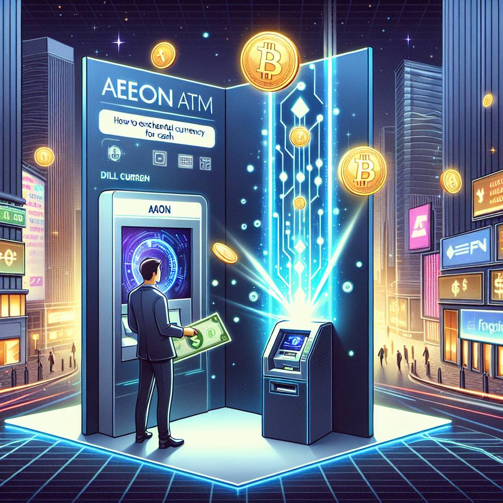 如何在aeon信用卡櫃員機上安全地交易數字貨幣？