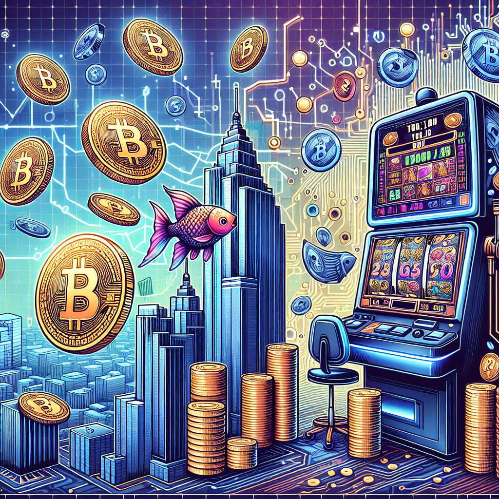 如何使用數字貨幣購買goldfish deluxe slot machine的代幣？